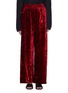 Main View - Click To Enlarge - MS MIN - Crushed velvet wide leg pants