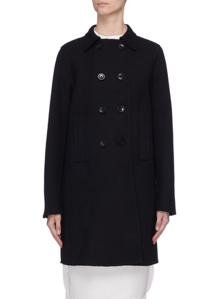 Main View - Click To Enlarge - MS MIN - Double breasted wool coat
