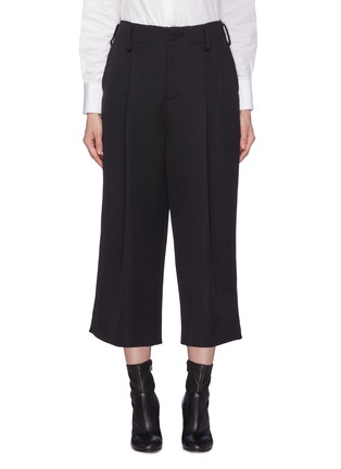Main View - Click To Enlarge - MS MIN - Wool twill culottes
