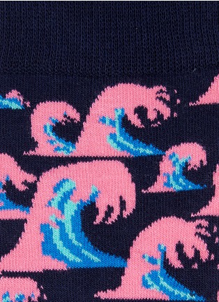 Detail View - Click To Enlarge - HAPPY SOCKS - Wave socks