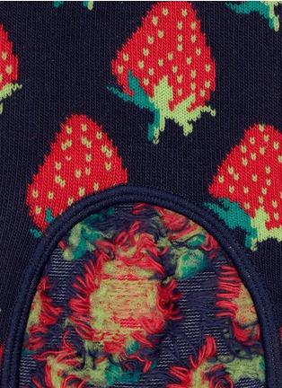 Detail View - Click To Enlarge - HAPPY SOCKS - Strawberry liner socks