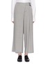 Main View - Click To Enlarge - THE KEIJI - Buckled drape wrap overlay pants