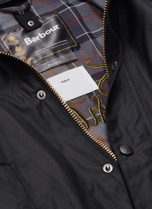  - TOGA ARCHIVES - x Barbour 'Bedale' embellished slogan embroidered jacket