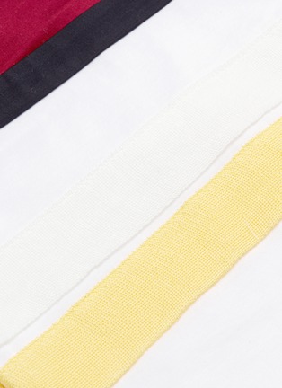  - TOGA ARCHIVES - Colourblock stripe wide sleeve T-shirt