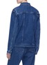 Back View - Click To Enlarge - Y/PROJECT - Detachable shirt cutout unisex denim jacket
