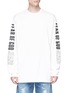 Main View - Click To Enlarge - FEAR OF GOD - 'Inside Out' logo print long sleeve T-shirt