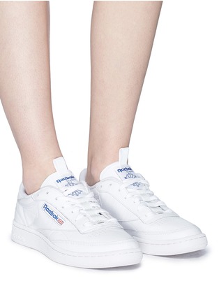 Figure View - Click To Enlarge - REEBOK - 'Club C 85 RT' leather sneakers