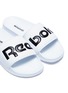 Detail View - Click To Enlarge - REEBOK - 'Classic' logo embossed slide sandals