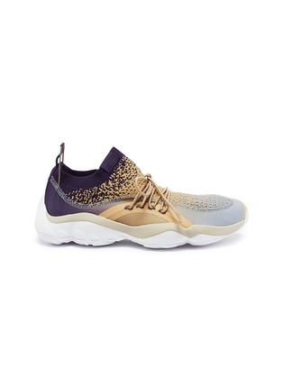 Main View - Click To Enlarge - REEBOK - 'DMX Fusion' knit sneakers
