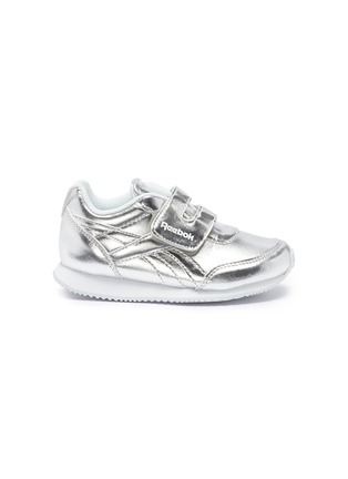Main View - Click To Enlarge - REEBOK - 'Royal Classic Jogger 2.0 KC' mirror leather toddler sneakers
