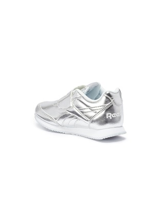 Figure View - Click To Enlarge - REEBOK - 'Royal Classic Jogger 2.0 KC' mirror leather toddler sneakers