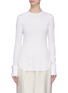 Main View - Click To Enlarge - ZAID AFFAS - French cuff long sleeve top