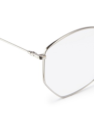 Detail View - Click To Enlarge - DIOR - 'Dior Stellaire 4' metal geometric optical glasses