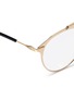 Detail View - Click To Enlarge - DIOR - 'Dior So Real' metal panto optical glasses