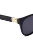 Detail View - Click To Enlarge - FENDI - Acetate rounded D-frame sunglasses