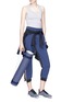 Figure View - Click To Enlarge - ADIDAS BY STELLA MCCARTNEY - 'Essentials' side zip sweatpants