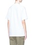 Back View - Click To Enlarge - GCDS - Futurism logo print oversized T-shirt