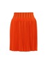 Main View - Click To Enlarge - ALAÏA - Geometric cutout pleated knit skirt