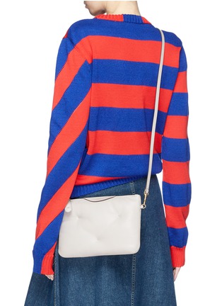 Figure View - Click To Enlarge - ANYA HINDMARCH - 'Chubby' quilted nappa leather crossbody bag