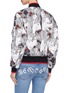 Back View - Click To Enlarge - ALEXANDER MCQUEEN - 'Eve' print reversible bomber jacket