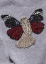  - ALEXANDER MCQUEEN - Embellished butterfly appliqué sweater