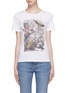 Main View - Click To Enlarge - ALEXANDER MCQUEEN - Botanical graphic print T-shirt