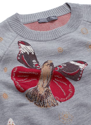  - ALEXANDER MCQUEEN - 'Gothic Fairytale' fairy intarsia sweater