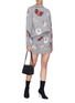 Figure View - Click To Enlarge - ALEXANDER MCQUEEN - 'Gothic Fairytale' fairy intarsia knit skirt