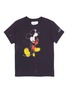 Main View - Click To Enlarge - 10507 - Graphic print unisex patchwork T-shirt
