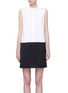 Main View - Click To Enlarge - VICTORIA, VICTORIA BECKHAM - Pleated shirt panel dress