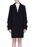 Main View - Click To Enlarge - VICTORIA, VICTORIA BECKHAM - Gathered sleeve wool coat
