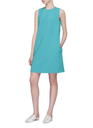 Figure View - Click To Enlarge - VICTORIA, VICTORIA BECKHAM - Sleeveless shift dress