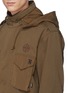 Detail View - Click To Enlarge - ADIDAS X NEIGHBORHOOD - Two-in-one Primaloft® padded vest and retractable hood jacket