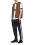 Figure View - Click To Enlarge - ADIDAS X NEIGHBORHOOD - 3-Stripes outseam pintucked twill track pants