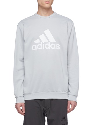 Main View - Click To Enlarge - ADIDAS X UNDEFEATED - Logo print Climalite® sweatshirt