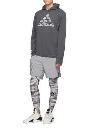 Figure View - Click To Enlarge - ADIDAS X UNDEFEATED - Alphaskin Climachill® compression leggings