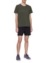Figure View - Click To Enlarge - ISAORA - 'Perfect' reflective logo print T-shirt