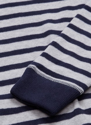  - DENHAM - Raglan sleeve stripe sweatshirt