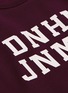  - DENHAM - 'DNHM JNMKR' logo print sweatshirt
