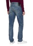 Back View - Click To Enlarge - DENHAM - 'Forge' paint splatter jeans