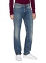 Front View - Click To Enlarge - DENHAM - 'Forge' paint splatter jeans