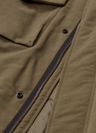  - DENHAM - 'Trecco' retractable hood padded shirt jacket