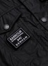  - DENHAM - x Barbour International 'South' quilted panel waxed jacket