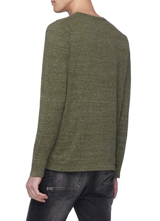 Back View - Click To Enlarge - DENHAM - 'Cadet' cotton sweater