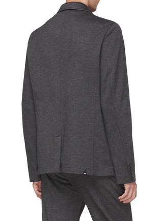 Back View - Click To Enlarge - JASON DENHAM COLLECTION - 'Norton' knit soft blazer