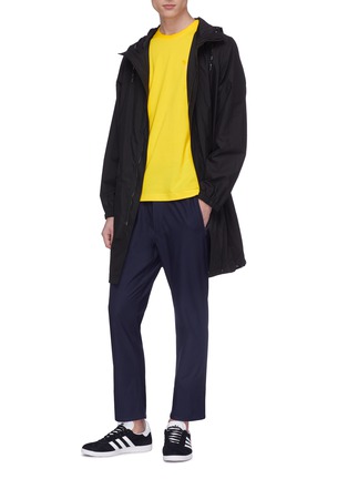 Figure View - Click To Enlarge - Y-3 - Straight leg twill jogging pants