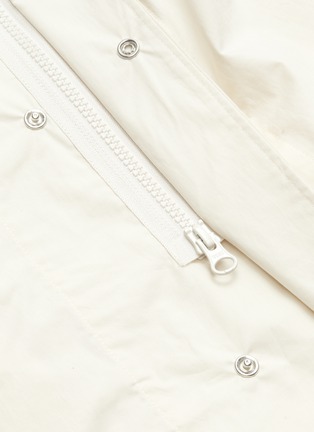 - Y-3 - Logo print hooded organic cotton parka