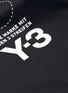  - Y-3 - 'Stacked' logo print high-low long shirt
