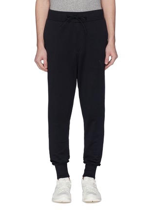 Main View - Click To Enlarge - Y-3 - 'Classic' logo print tapered sweatpants