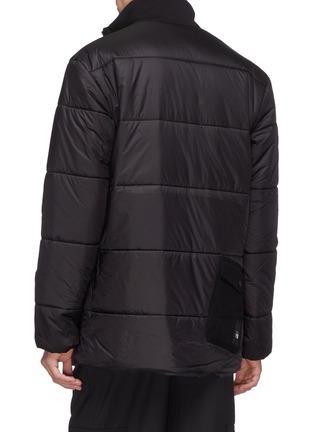 Back View - Click To Enlarge - Y-3 - Patchwork Primaloft® puffer jacket